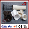 Fornecimento de fibra de vidro de fibra de alta resistência à temperatura saco de filtro de poeira para coletor de poeira